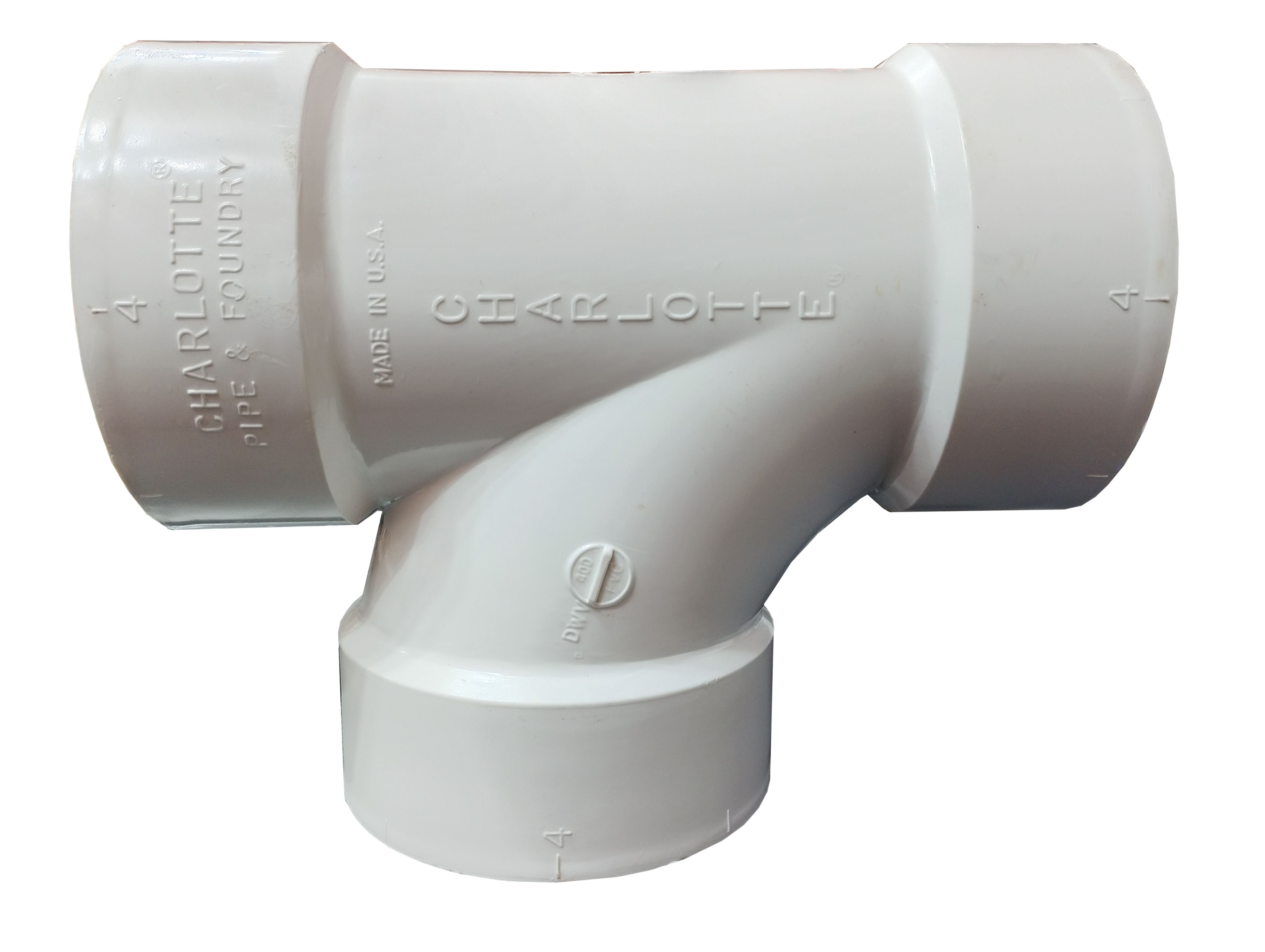 TEE SANITARIA PVC DWV DE 4"
